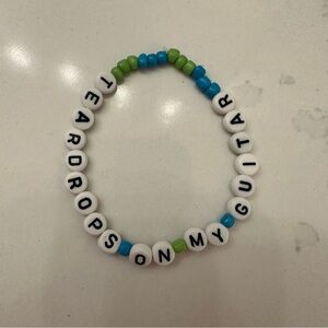 Teardrops on my guitar bracelet